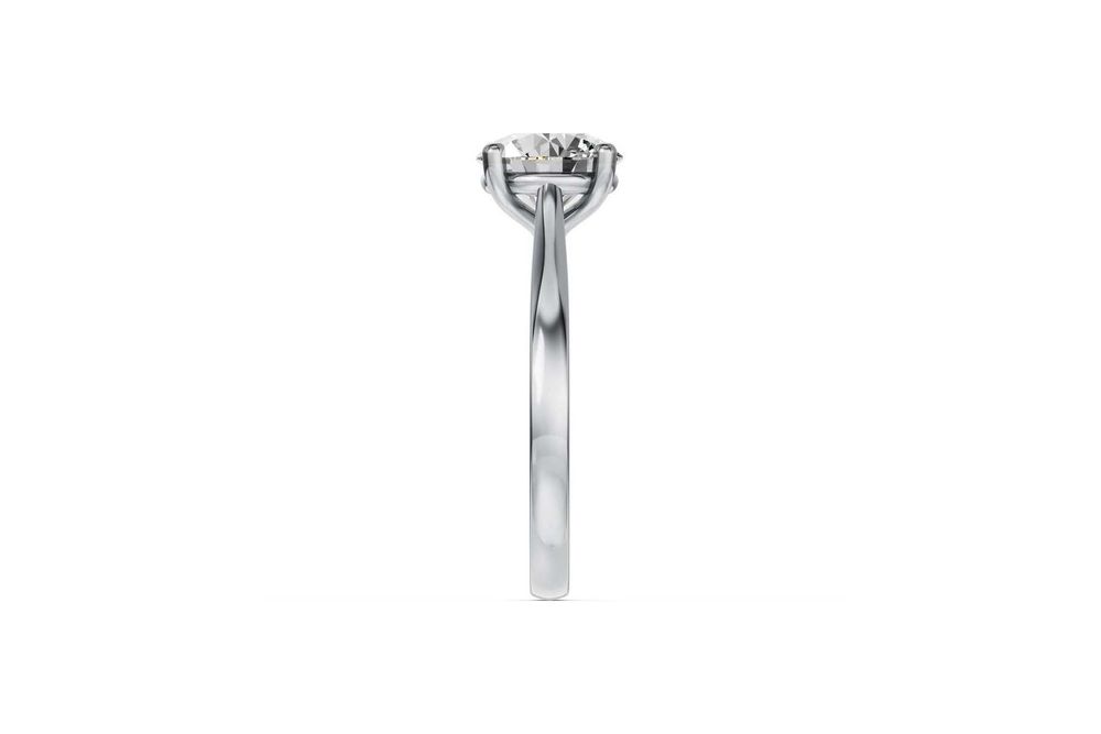 Inel cu diamant 2.00ct F-G / VS – Aur alb 14K – IGI Certificat