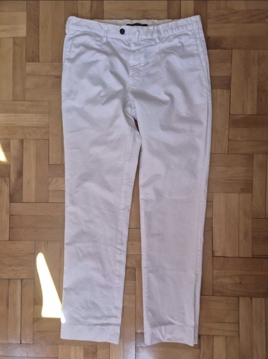 Pantaloni chino lux Drumohr, model Drop 7 Slim Fit, Made in Italy - 48