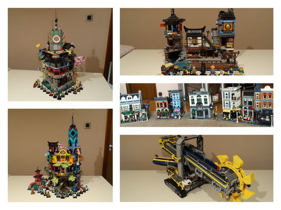 Lego Ninjago, Lego Modular, Lego Tehnick