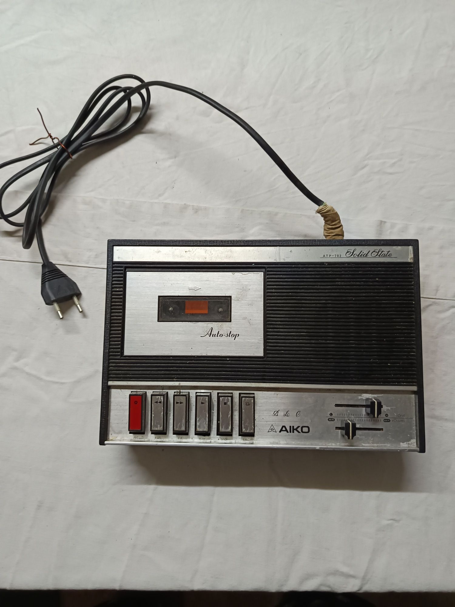 Касетофон Aiko ATP-702 Работещ