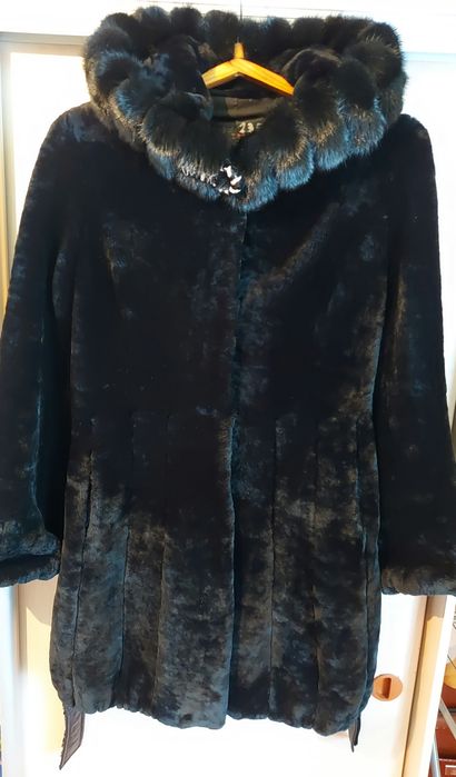 Шуба мутон натуралка