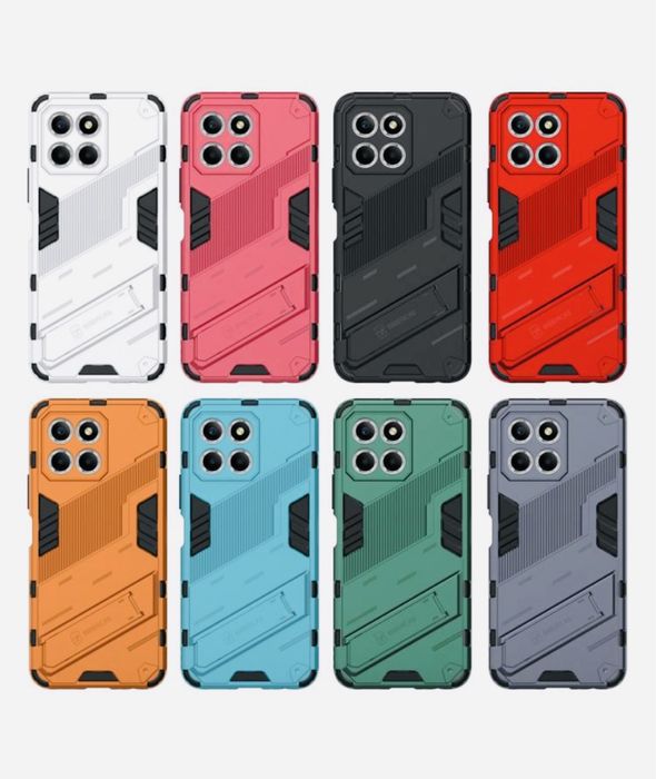 Husa antisoc model HYBRID kickstand pentru Honor 70 Lite / Honor X6 4G