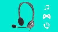 LOGITECH H110 Компьютерная гарнитура Logitech Stereo Headset H110