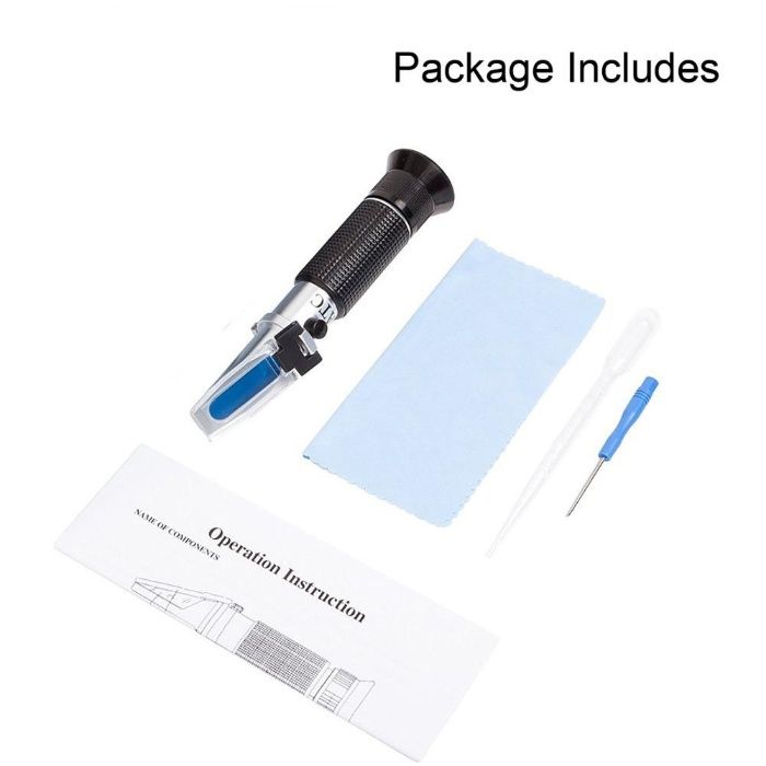 Рефрактометър за антифриз,adblue, течност за чистачки, електролит акум