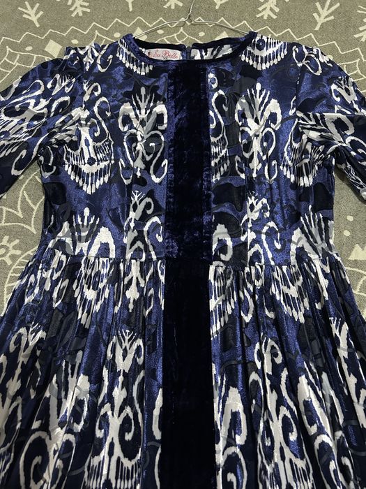 Платье велюр натуральный