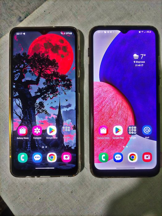 Самсунг А22С 5G ва Самсунг А12 Идеял