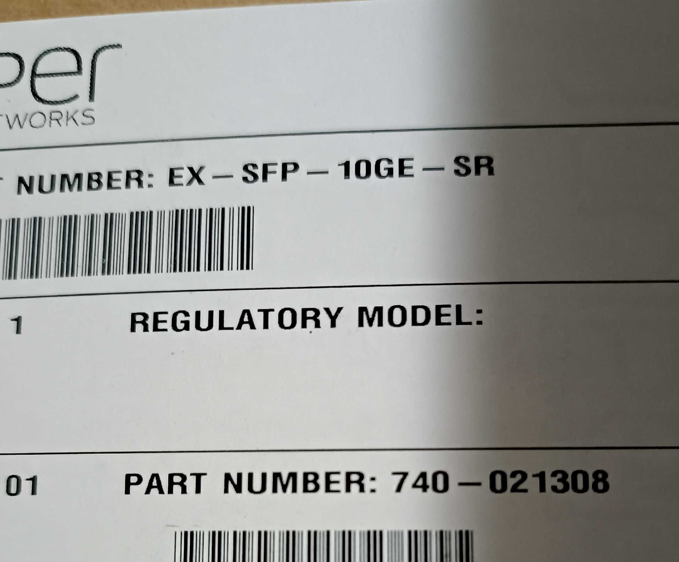 SFP модули Juniper