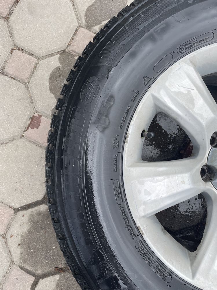 Комплект дисков 265/65/R17 от Prado J90 с шинами Michelin