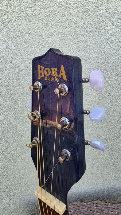 Chitară acustică Hora Reghin – Standard M4 (albastră)