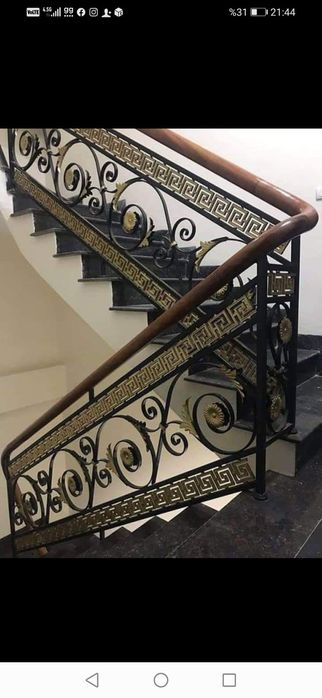 Ковано желязо огради и портали, ламелни огради, лазерна обработка