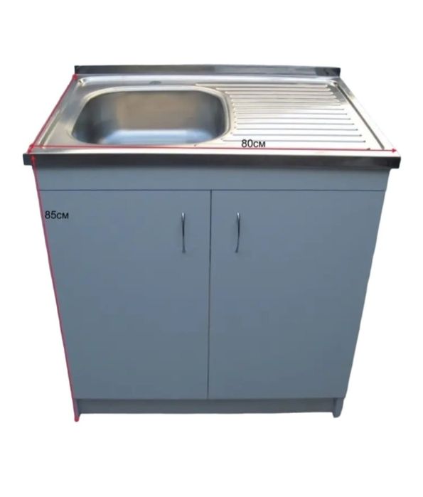 Кухонная мойка с тумбой