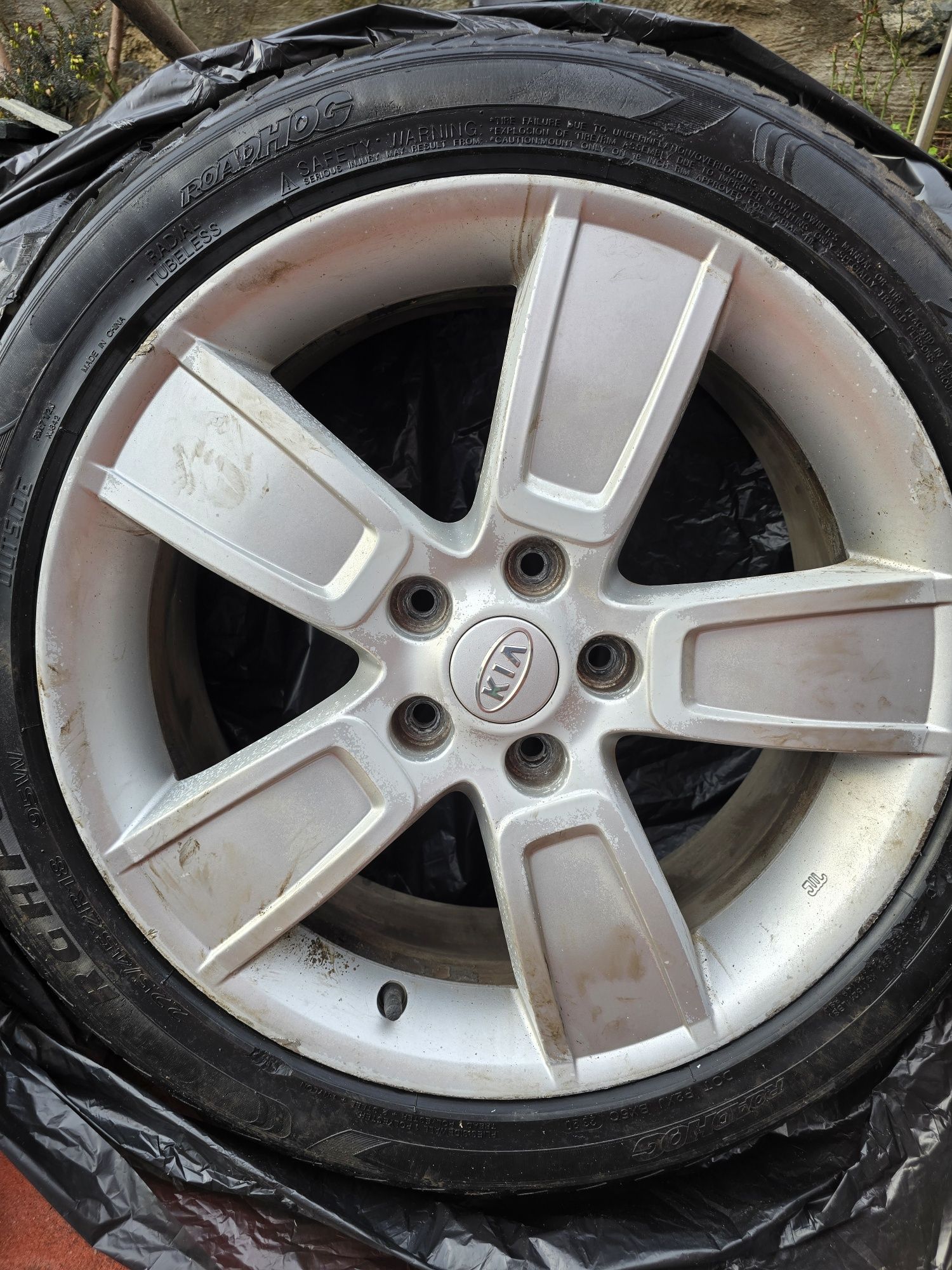 Джанти 18 цола 5х114.3. Оригинални Kia soul