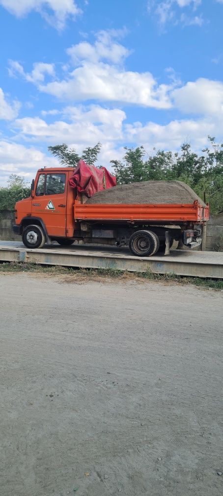 Transport nisip tencuieli sau șapă ,balast,sort pământ umplutură