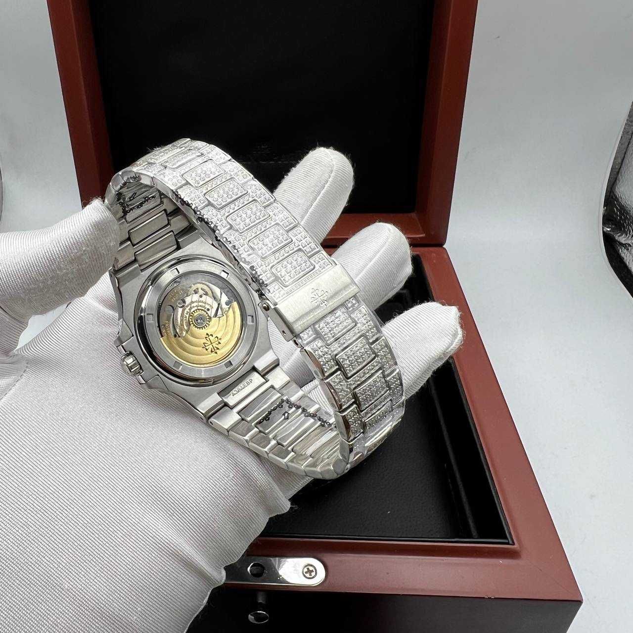patek philippe icedout сребро