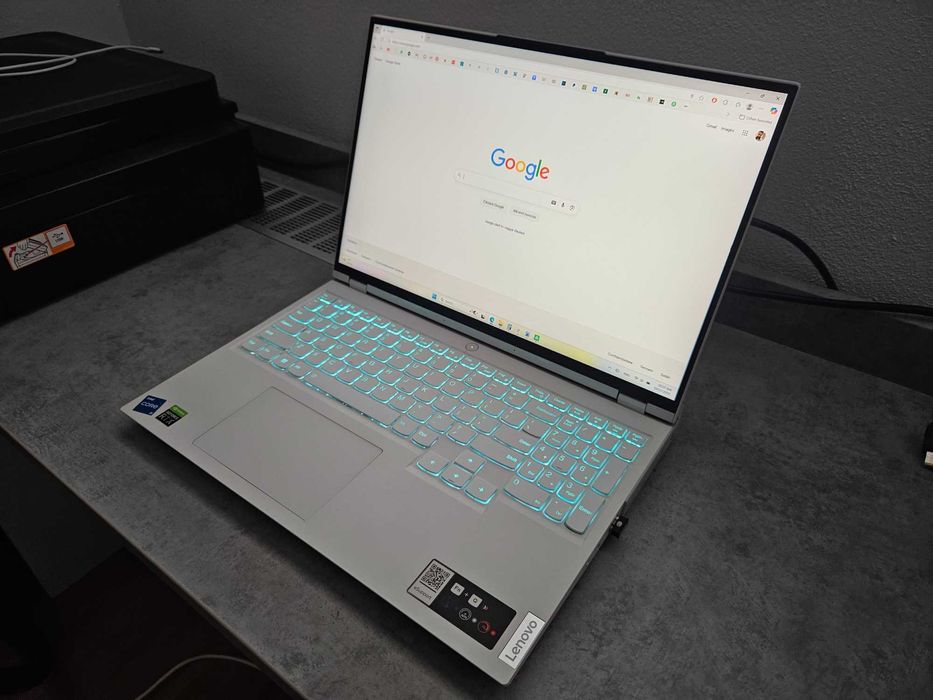 Laptop Lenovo Legion 5 Pro, RTX3060, intel i5 12500H, 32GB RAM, 500SSD