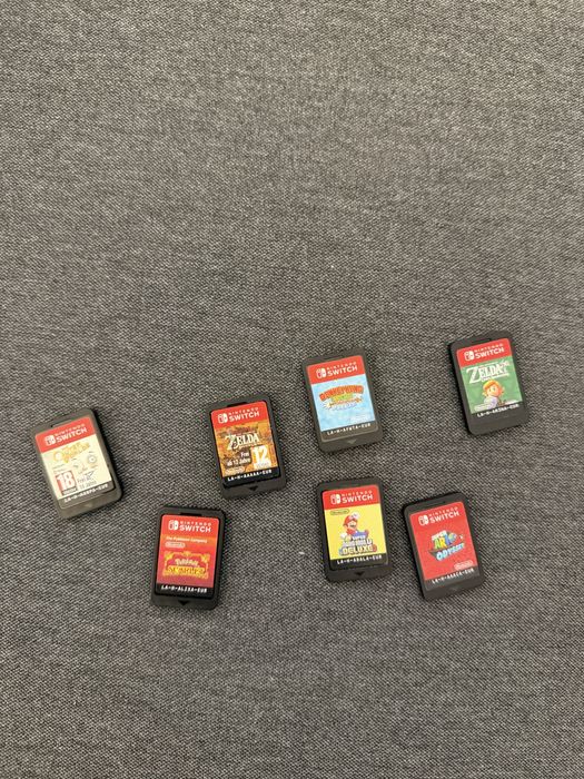 Nintendo switch 2 с 12 игри + калъф