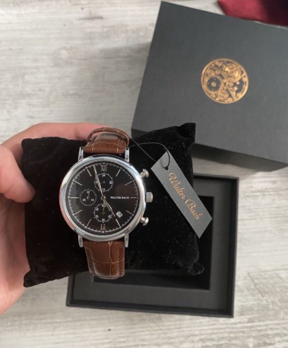 Walter bach croco leather