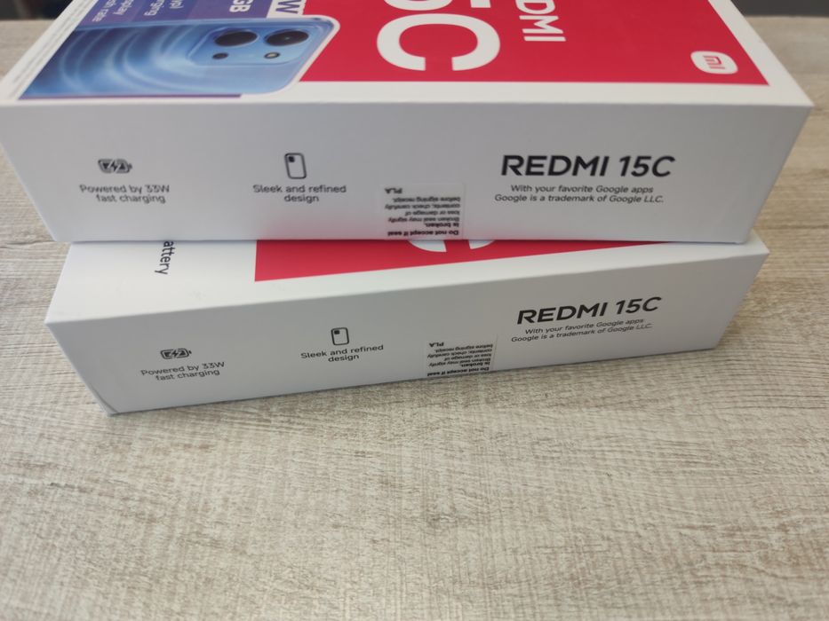 НОВ Xiaomi Redmi 15C 128GB 4RAM Black Blue Green 2г. Гаранция!