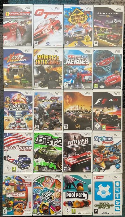 Accesorii Wii. Volan. Nunchuck. Maneta.Și jocuri.