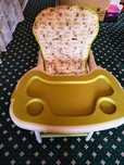 Scaun de masa Juju Eat&Play, Verde