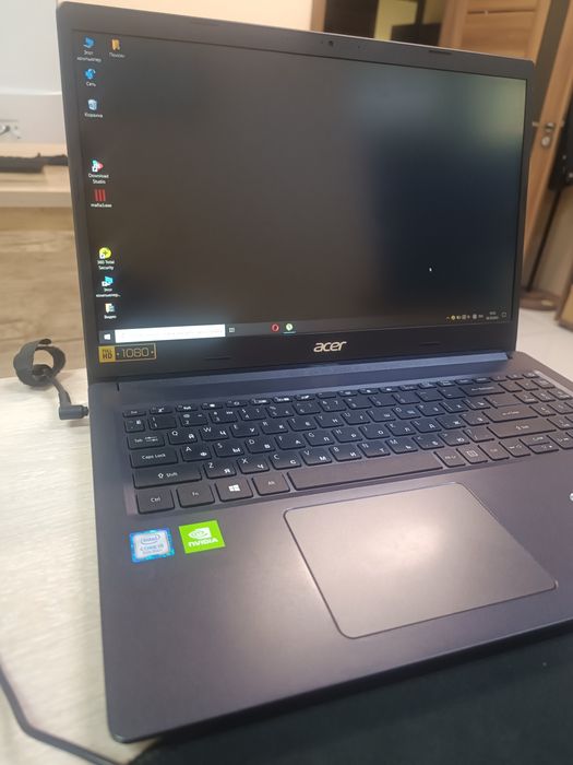 Ноутбук Acer новый документ коробка