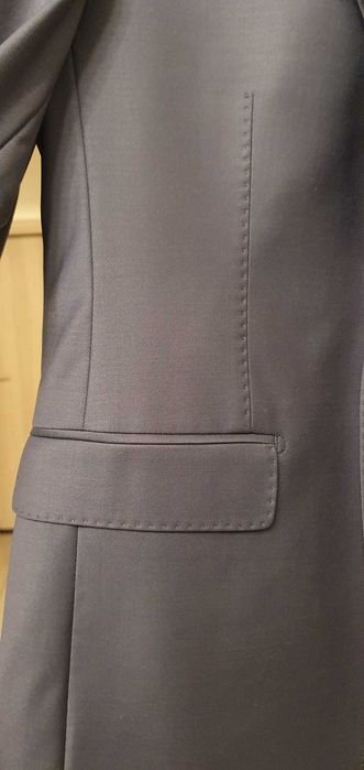 Costum barbati casual Louis Purple, Haina mar. 46, pantalon mar. 42
