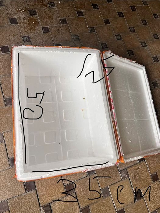 Продается термо ящик из пенопласта