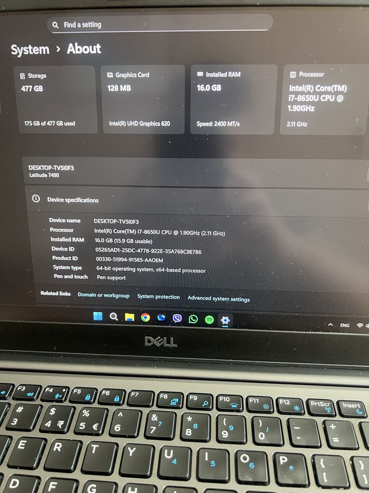 Dell Latitude 7490