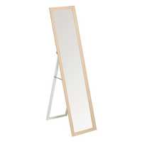 Огледало със стойка и дървена рамка
