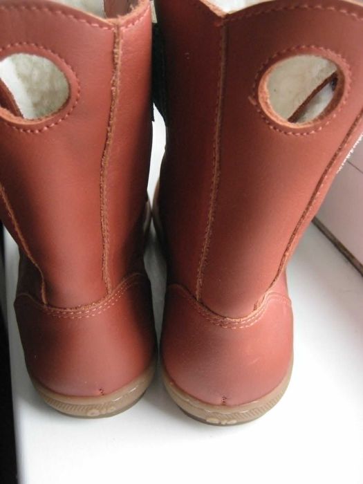 Топли боти , натурална кожа