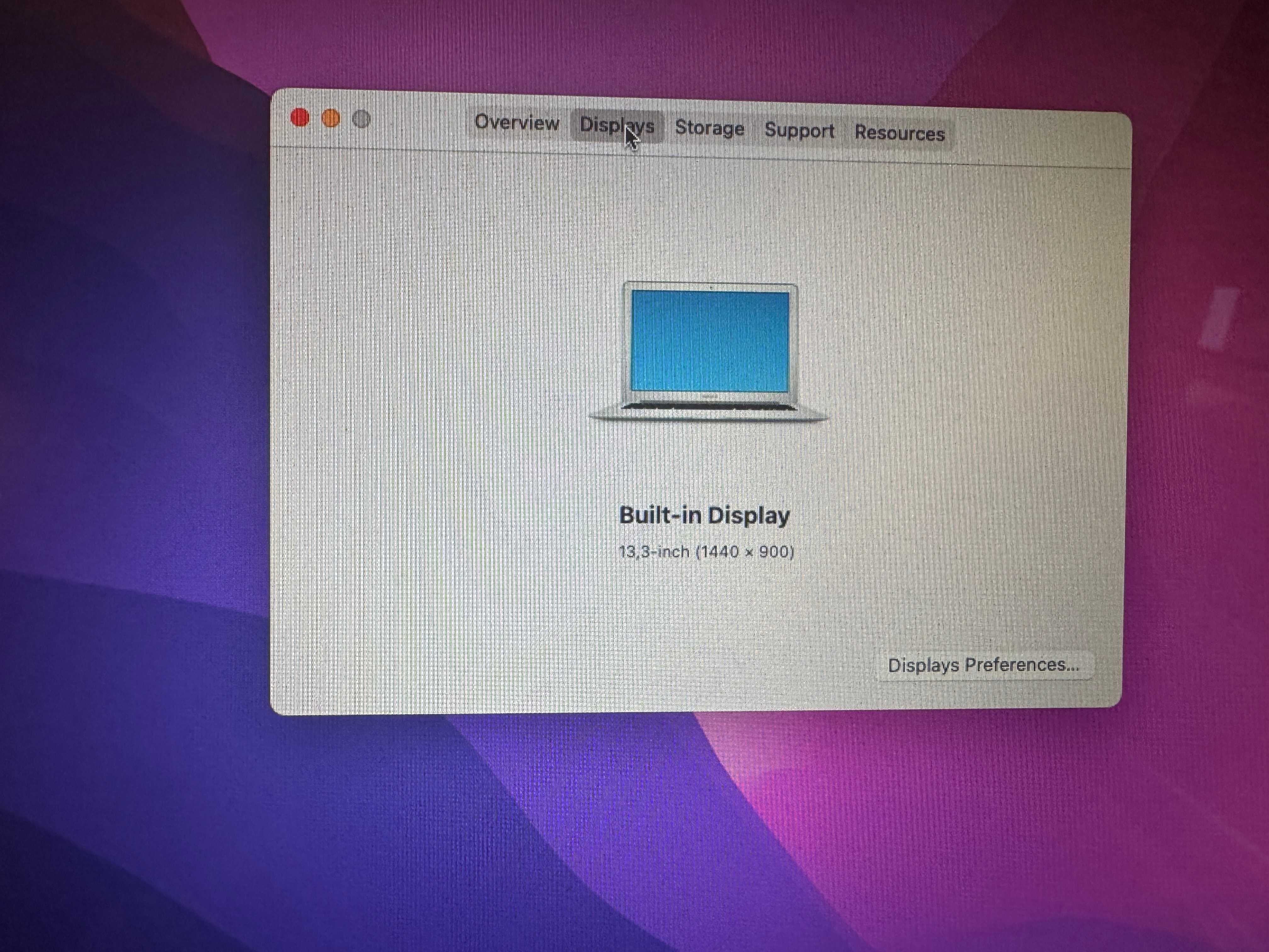 MacBook Air Silver, 13.3", 128GB SDD, 4GB RAM, WiFi