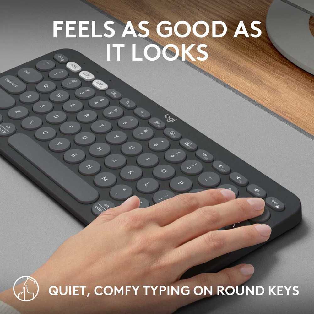 Tastatura Bluetooth Wireless LOGITECH Pebble Keys 2 K380s Nou Sigilat