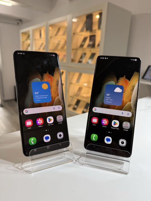 Samsung S21 Ultra 5G 128 si 256 gb / 12 gb ! Garantie 12 luni + cadou