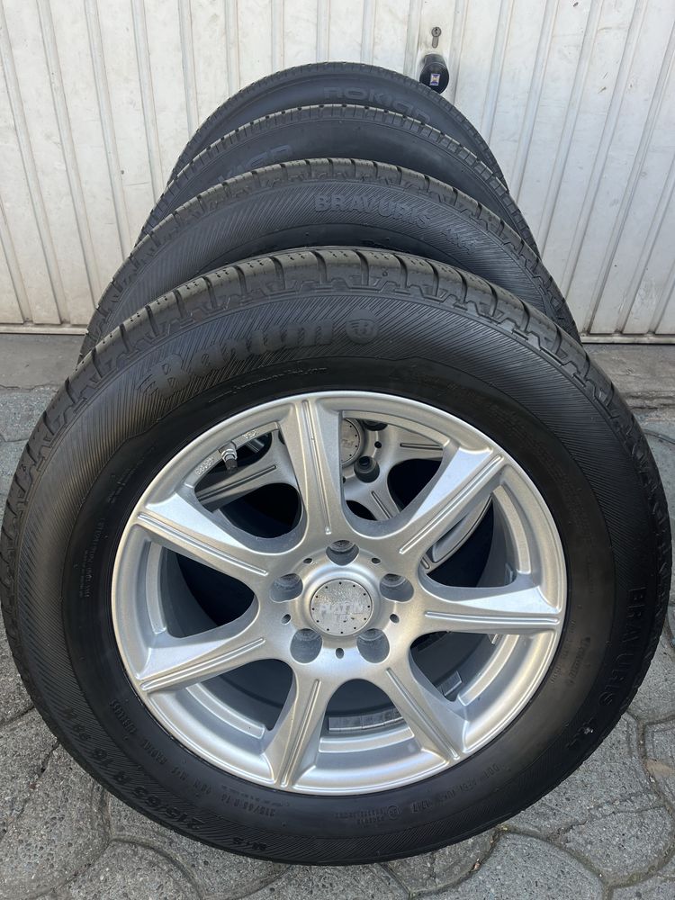 Jante aliaj 5x114.3mm 215/65 R16 Dacia Duster Nissan Hyundai Kia Honda