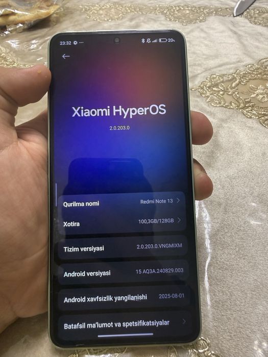 Redmi note 13. 6/128