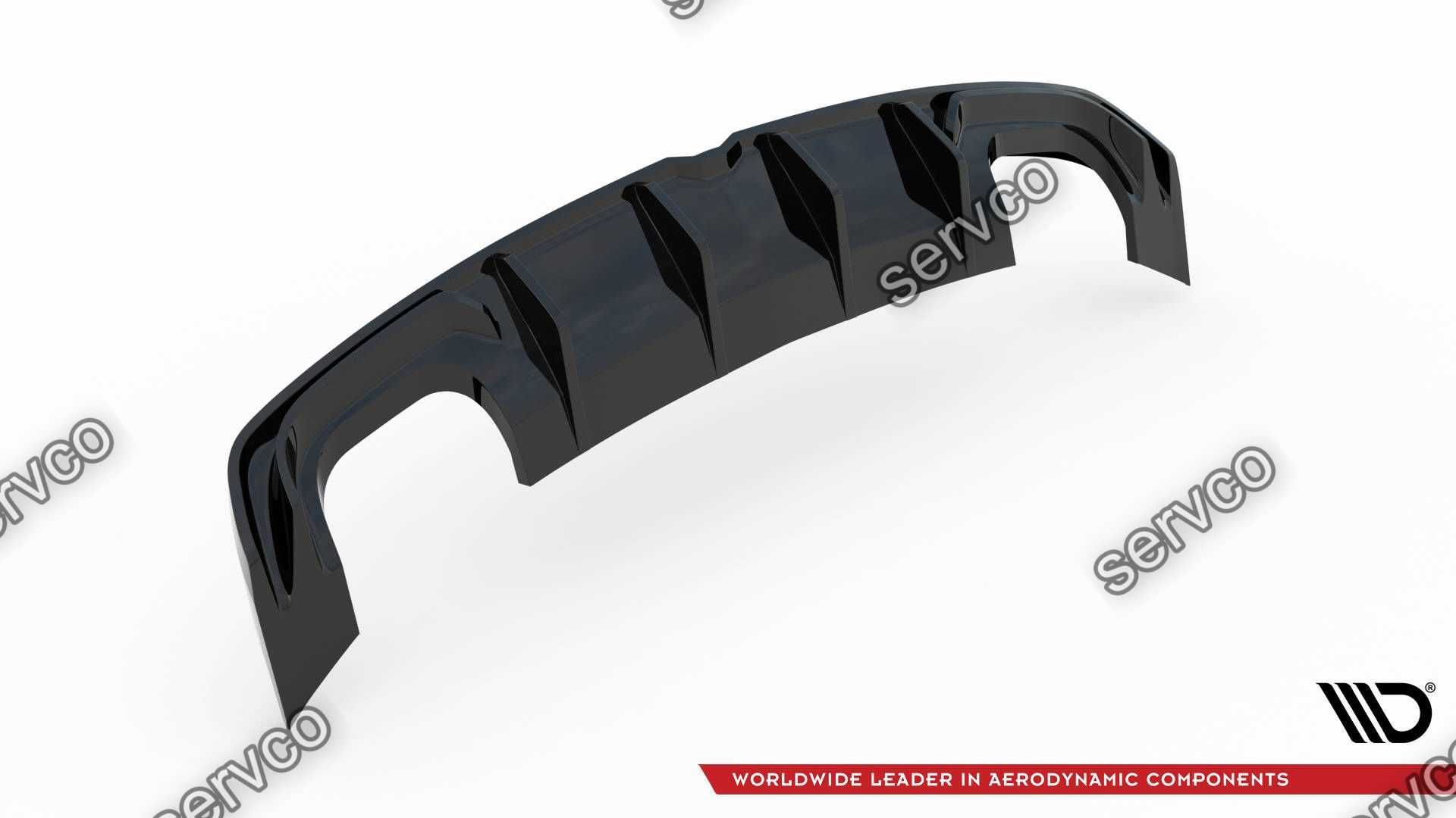 Difuzor bara spate Audi A3 8V Sedan Limo 2013-2016 v23 Maxton Design