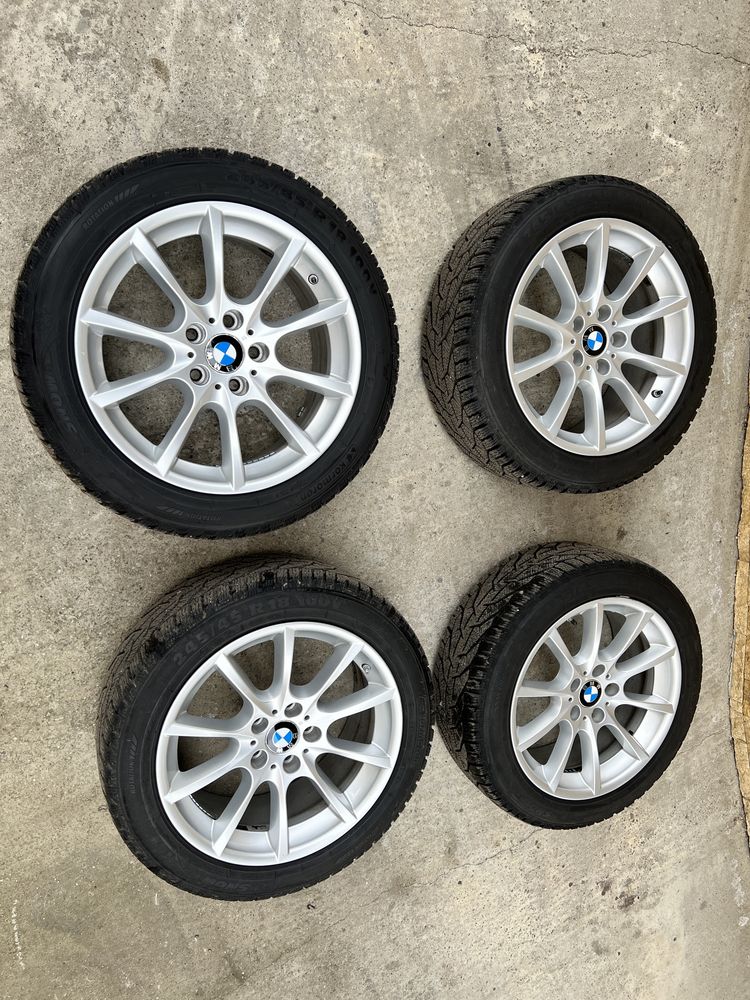 Vand jante 18 inch originale bmw cu anvelope iarna noi M+ S dot 2021