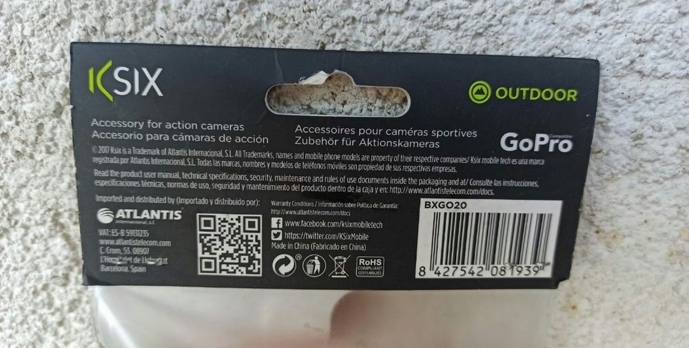 Carcasa plutitor floating sponge spuma GoPro hero 5 ksix surfing apa