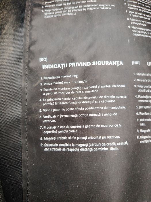 Geantă pentru cască de motociclist - Crivit