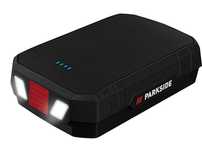 Powerbank, baterie externa Parkside PPB 10.000 A1 cu lanterna, NOUA