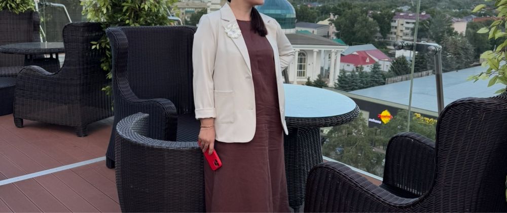 Пиджак молочный цвет до 48 размера