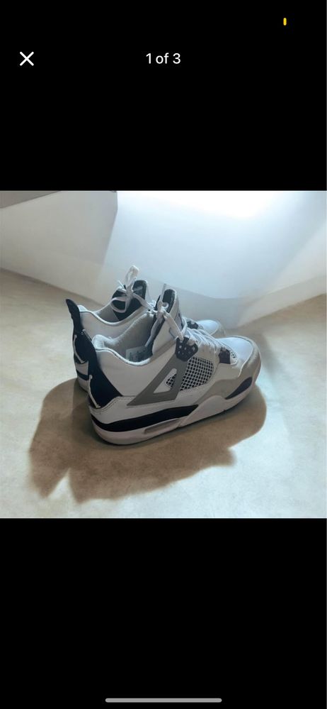 Nike AirJordan 4 Military Black