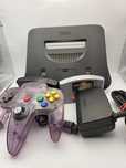 NINTENDO N64 cu Accesorii Incarcator Cabluri Maneta [ Ceas ]
