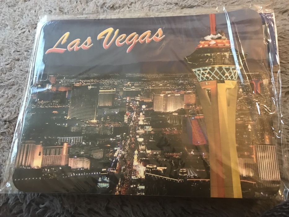 Mouse pad original din Las Vegas - un cadou frumos de Crăciun!