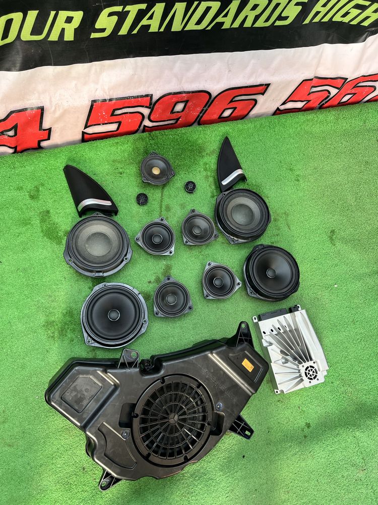 Mercedes GLE W166 GLE Coupe W292 Sistem Audio Boxe Harman Kardon Set