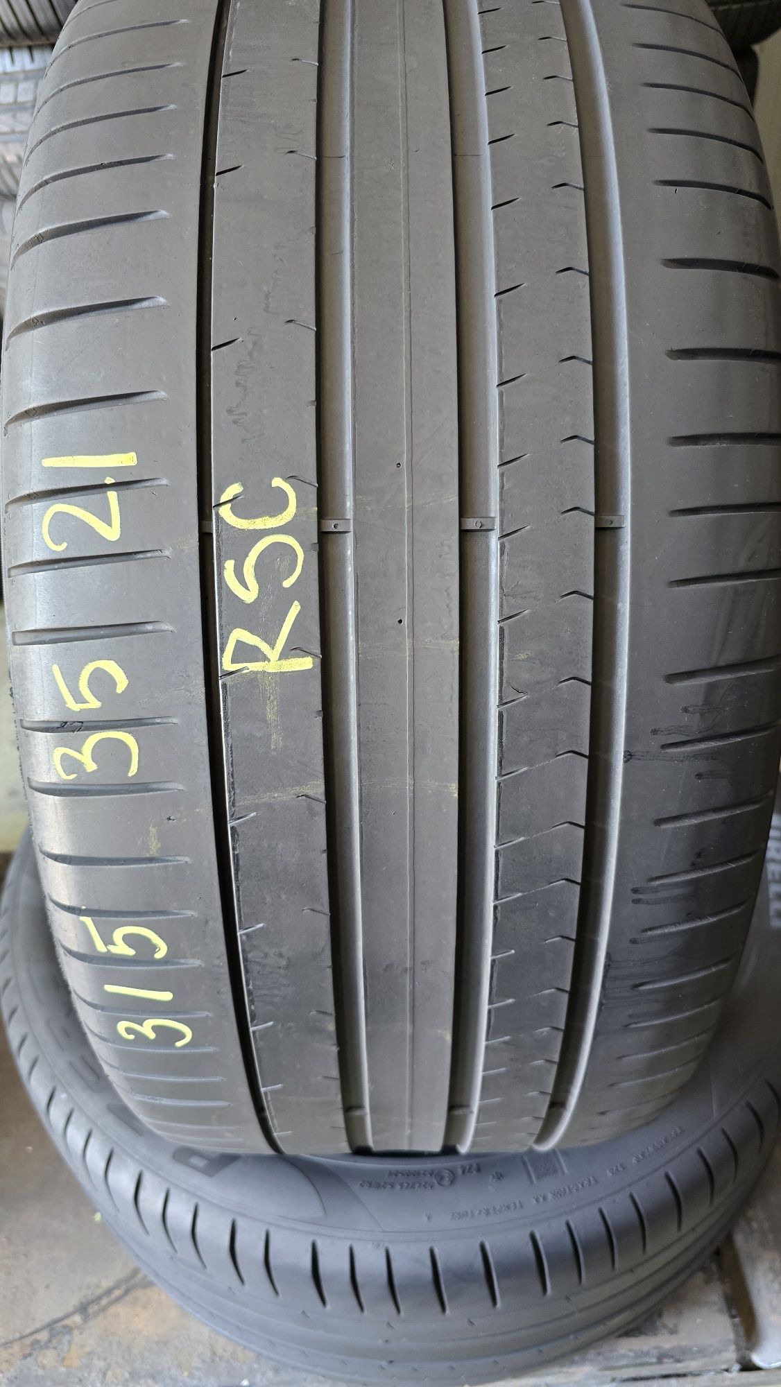 2 anvelope vară Pirelli RSC 315/35/21 dot 2021