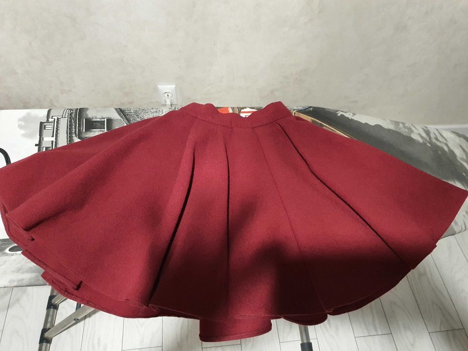 Fustă cloș sezon rece