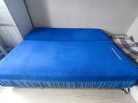 Диван/кровать синего цвета