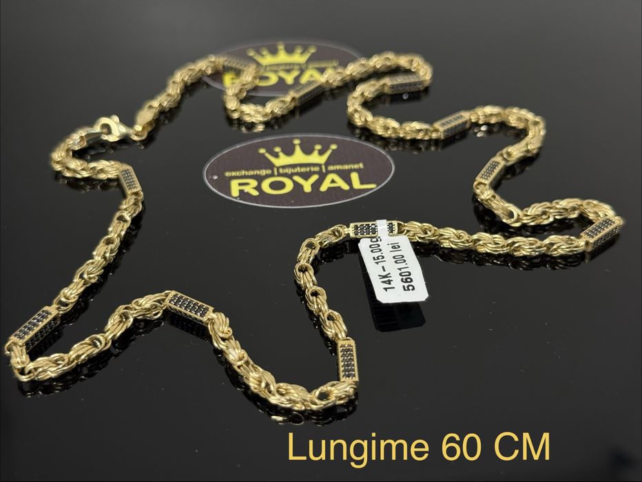 Bijuteria ROYAL : Lant AUR 14K / 15 GR