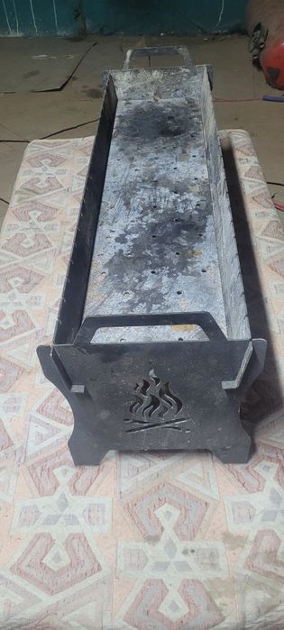 казан и ошак почти новый